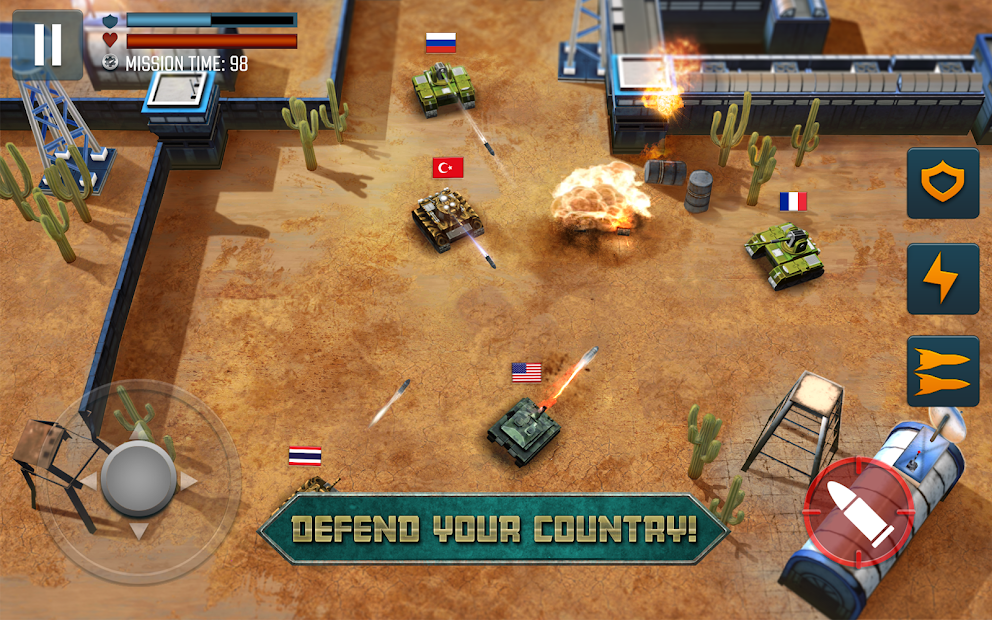 Captura de Pantalla 19 Tank Battle Heroes: World War android