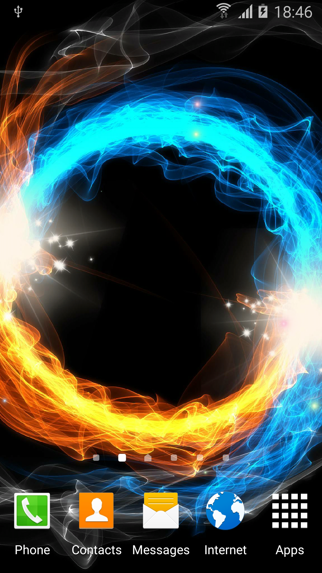 Android application Fire & Ice Live Wallpaper screenshort