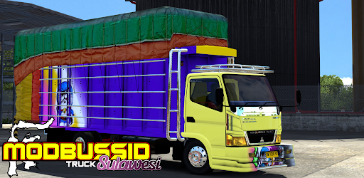 Download mod bussid truck canter sulawesi