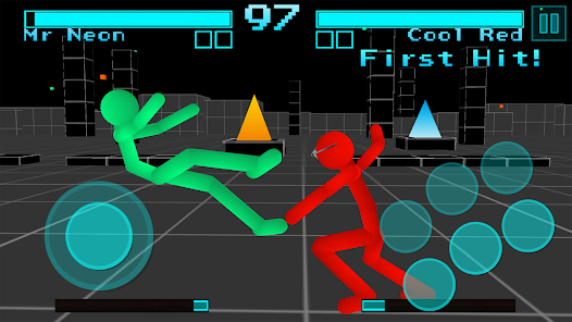 Stickman Fighting: Neon Warriors  screenshots 6