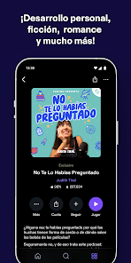 Screenshot 5 Podimo: Podcasts y Audiolibros android