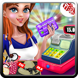 Shopping Mall Cashier Girl - Cash Register Games icon