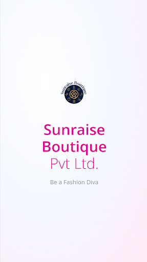 Android application Sunraise Boutique screenshort