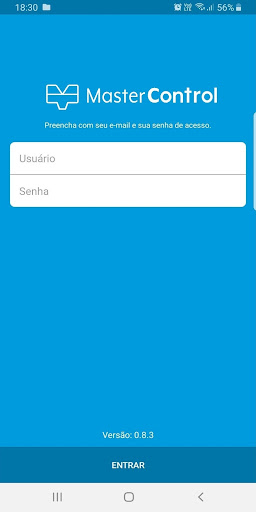 Android application MasterControl - MasterTrack screenshort