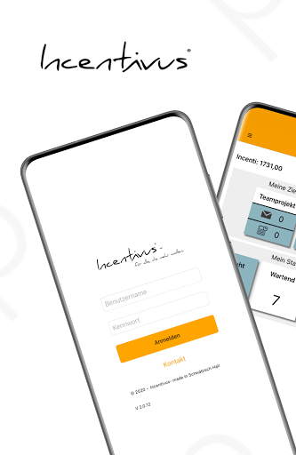 Android application Incentivus screenshort