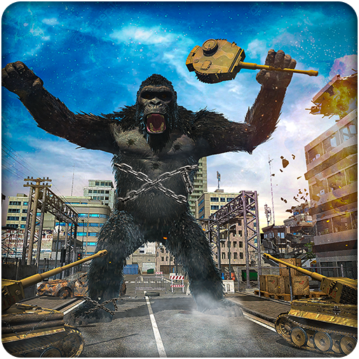 Gorille attaque jeux king kong