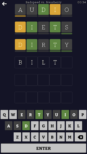 Android application WordBeast - Guess the Word screenshort