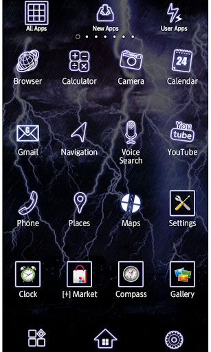 Cool Wallpaper Thunderstorm Screen 3