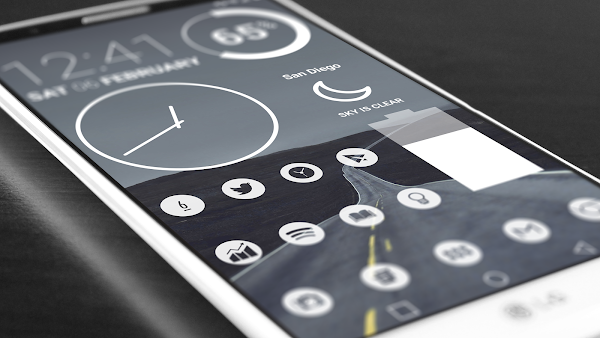 Light Void Pro - White Icons screenshot 9