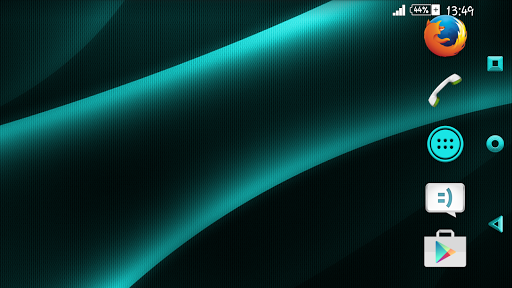 Darkness Teal Xperien Theme