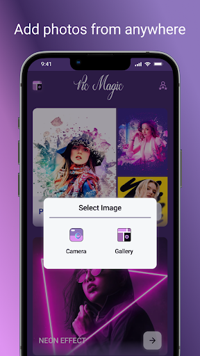 Photos Editor : Camera Effects Screen 2