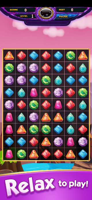 Pop Jewels Blast Match 3 Puzzl - Screenshot 3