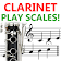 Clarinet Play Scales icon