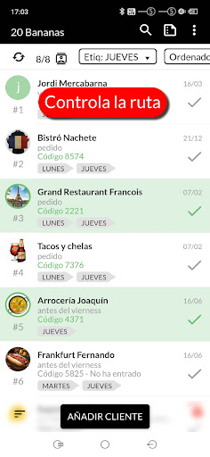 20 Bananas Vendedor Preventa Screen 2