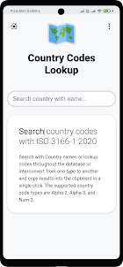 Country Codes