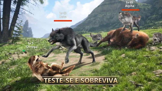 Wolf Game: Wild Animal Wars