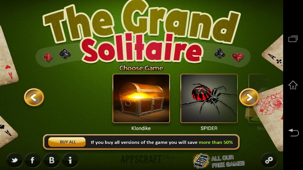 Grand Solitaires Collection v2.6 APK + Mod [Unlocked] for Android