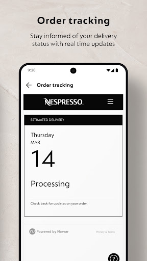 Screenshot of Nespresso Store