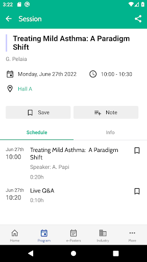 CHEST Congress 2022 Screen 3