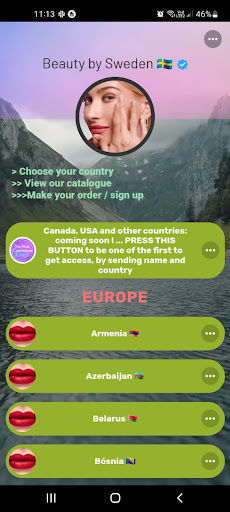 BEAUTY BY SWEDEN Screen 3