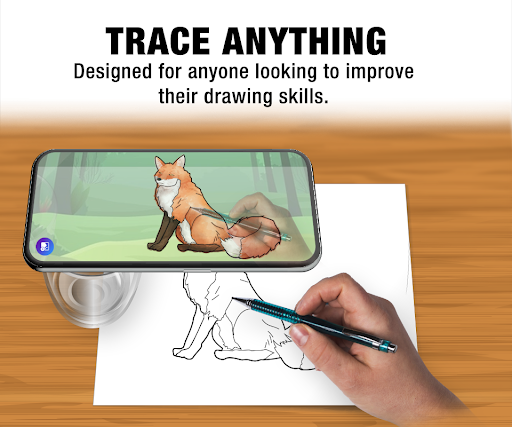 Android application Sketch Copy: Trace & Draw screenshort