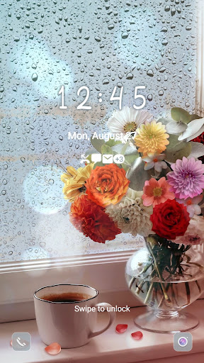 Rainy Warm Afternoon-Wallpaper Screen 2