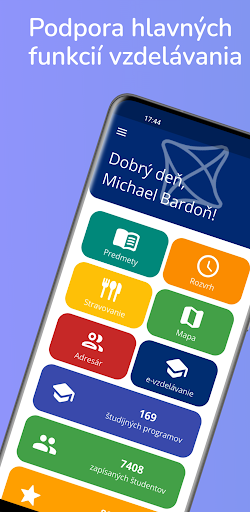 Android application Smart UNIZA screenshort