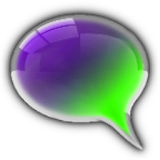 GO SMS Kiwi Kush Glass Theme icon
