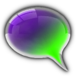 Icon image GO SMS Kiwi Kush Glass Theme