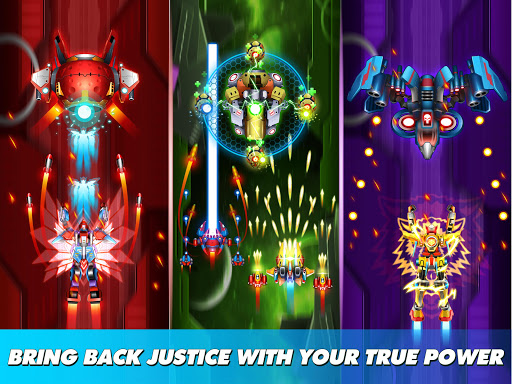 Thunder Fighter Superhero: Strikers Shoot 'Em Up screenshots 8