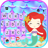 Laser Pretty Mermaid Keyboard Theme icon