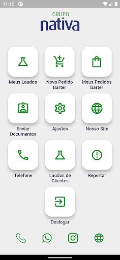 Android application Nativa Agrícola screenshort