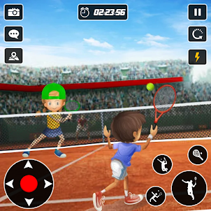 虛擬的 網球 遊戲 運動 遊戲