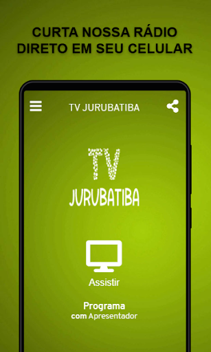 Android application TV JURUBATIBA screenshort