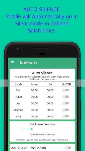 Salah Nearby( Prayer times /Sa Screen 2
