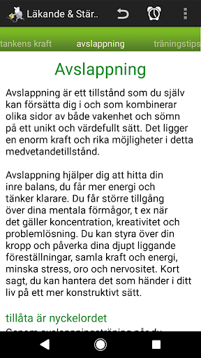 Läkande & Stärkande vid cancer Screen 3