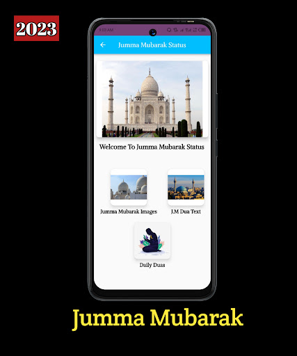 Android application Jumma Mubarak Status screenshort