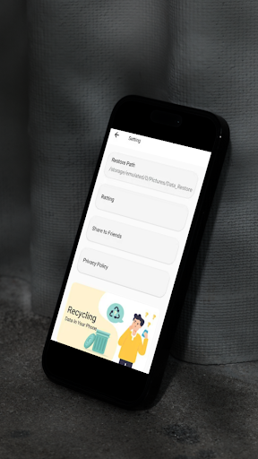 Android application Data Recovery & restore file screenshort