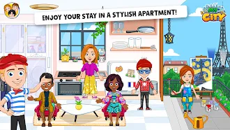Game screenshot My City: Paris – Dress up game apk download