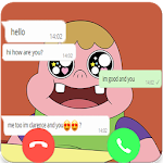 Cover Image of Tải xuống simulator chat call-clarence 3.4 APK