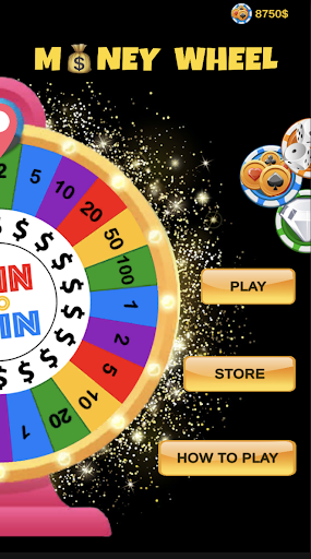 Android application Money Wheel : Rewards Game screenshort