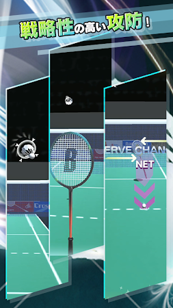Game screenshot バドミントン3D タップで遊べるバドミントンゲーム apk download