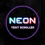 Neon Lightboard: Text Scroller