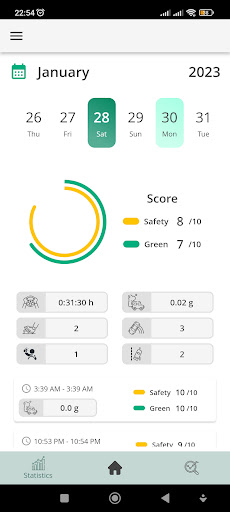 WOOWAY - Safe & Green Driving Screen 2