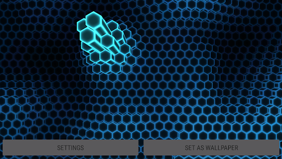 Neon Cells Particles 3D Live Wallpaper
