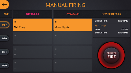 FireFly: The Fireworks App Screen 3