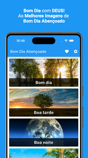 Android application Bom Dia Abençoado com Deus screenshort