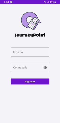 Android application Vivasmart - JourneyPoint screenshort
