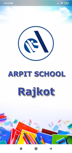 Android application Arpit School - Rajkot screenshort