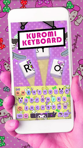 Android application Kuromi Keyboard Theme screenshort